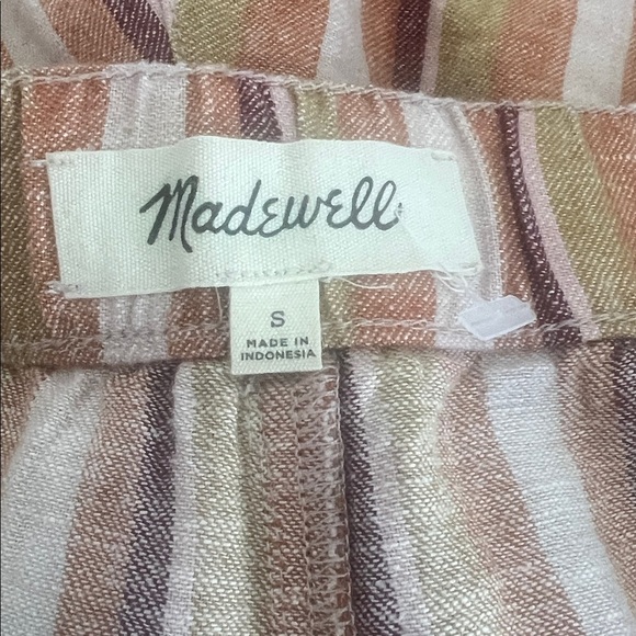 Madewell -π©³ Striped Multicolor Shorts - Picture 2 of 5